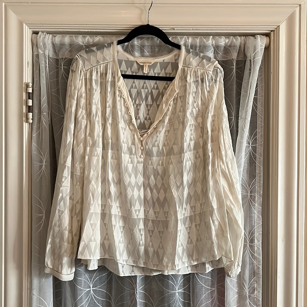 White Rebecca Taylor Blouse